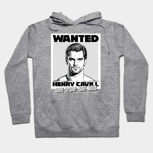 WANTED Henry Cavill Hoodie by David Hurd Designs